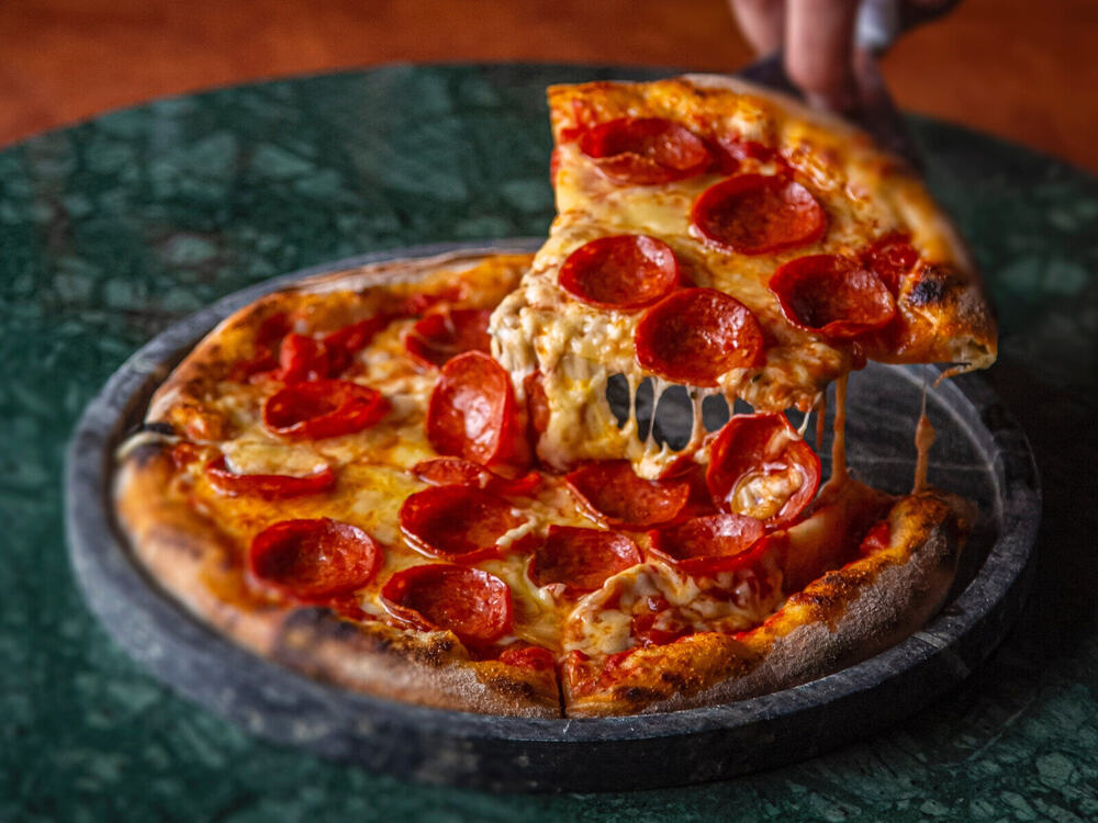 Pizza servida no Rodízio de Pizza